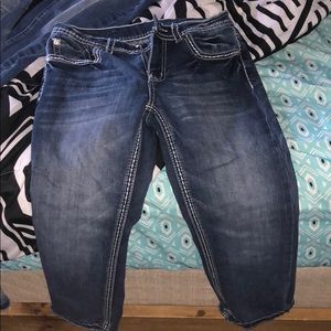 Denim Couture Capris
